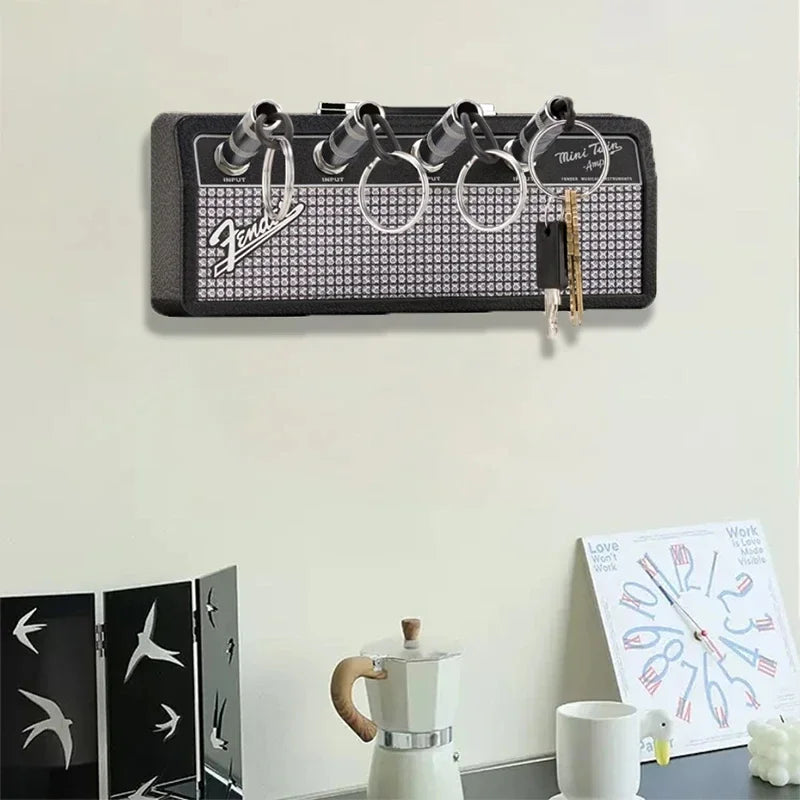 Retro Amp-Style Wall Key Holder