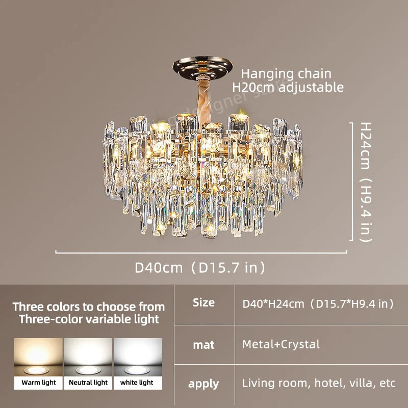 Loft Crystal Pendant Chandelier