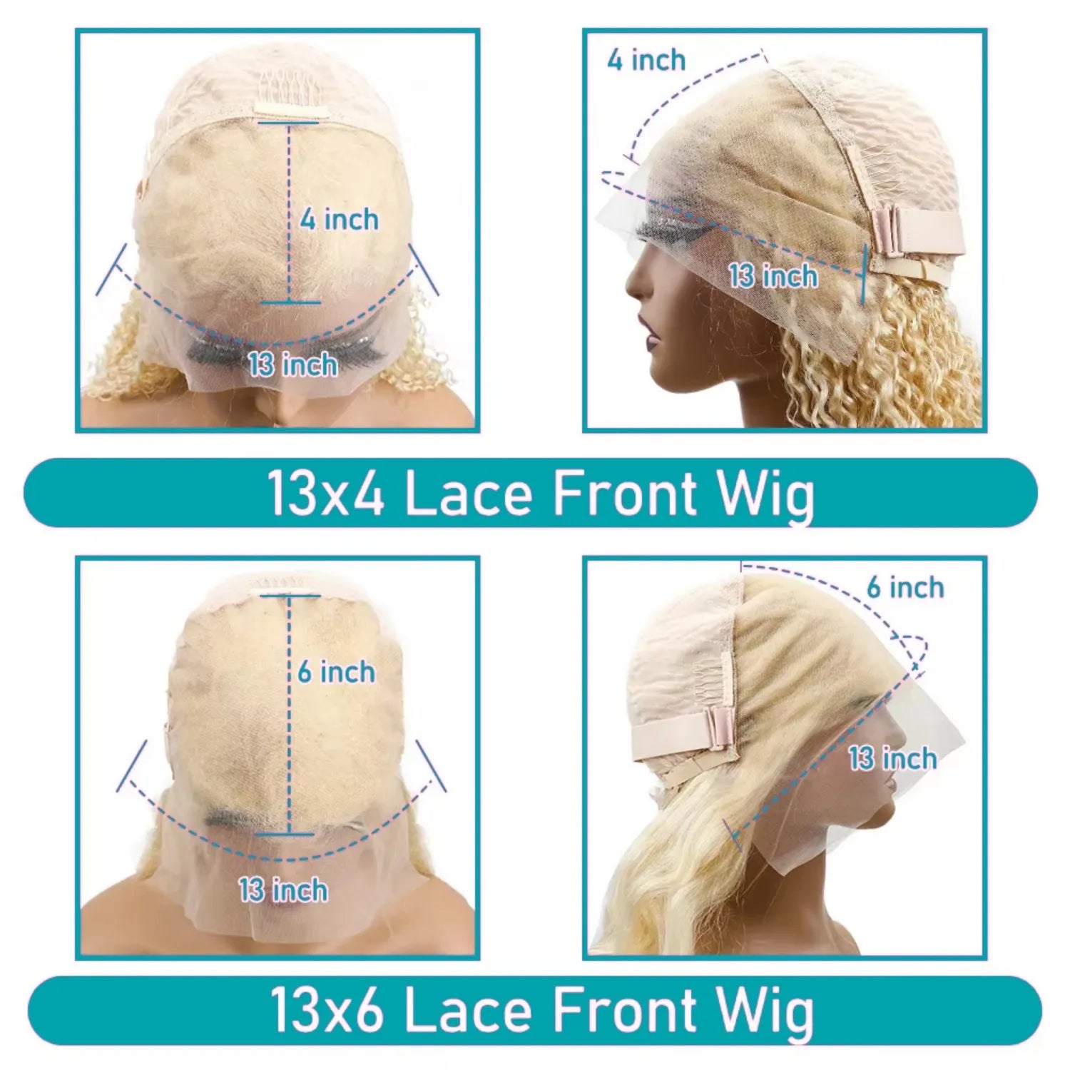 #613 Blonde Body Wave HD Lace Wig