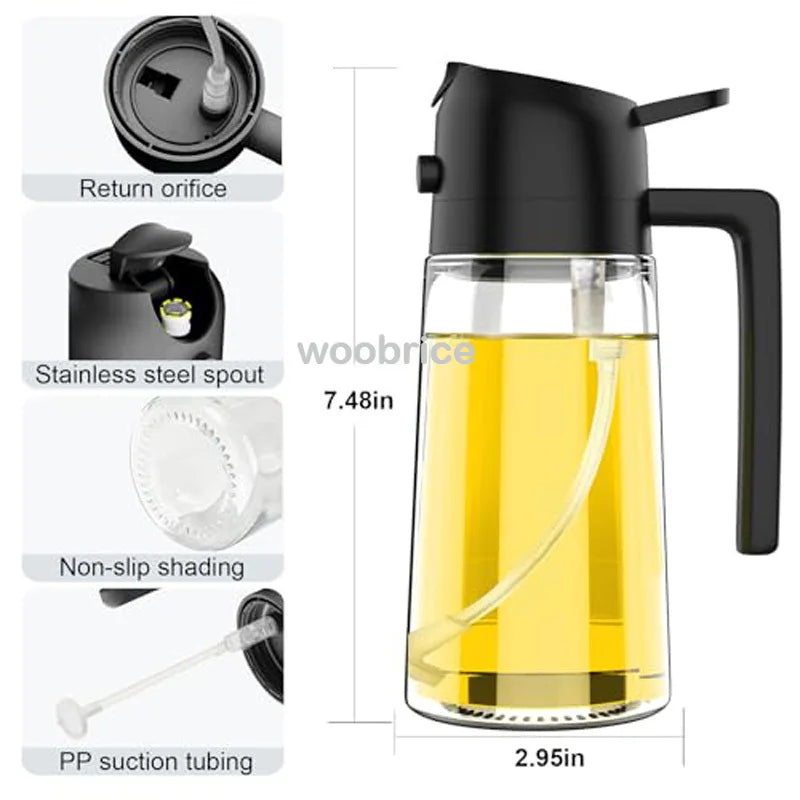 2-in-1 Kitchen Oil Sprayer & Brush