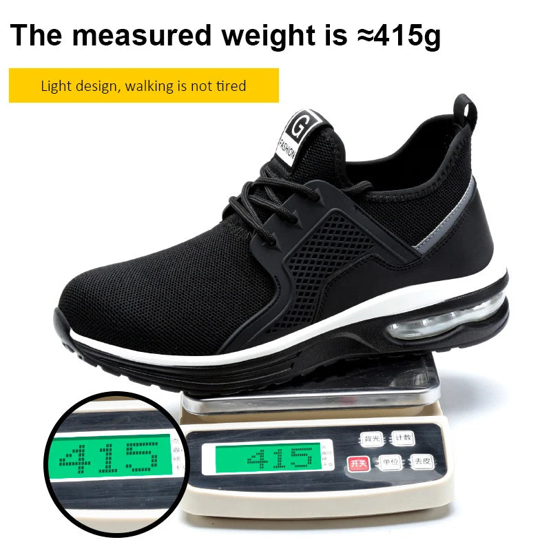 Men's Steel Toe Safety Work Shoes