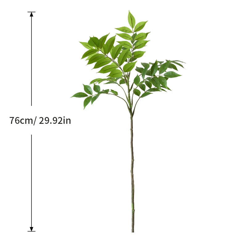 Large Artificial Ficus Tree Branch