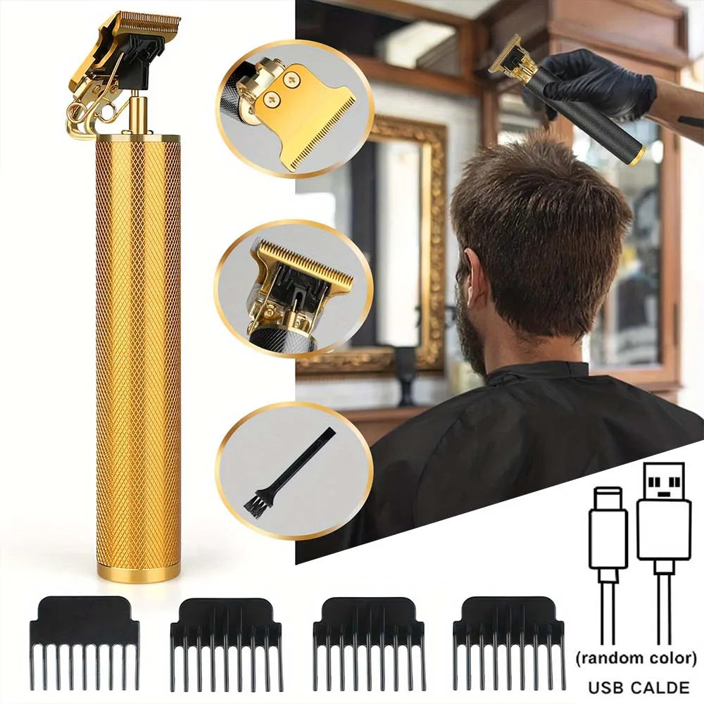 Rechargeable Hair Clipper & Trimmer Kit