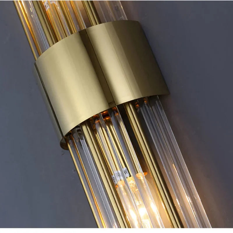 Luxury Gold LED Wall Sconce