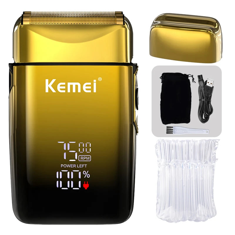 Rechargeable Electric Shaver for Men