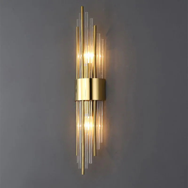 Luxury Gold LED Wall Sconce