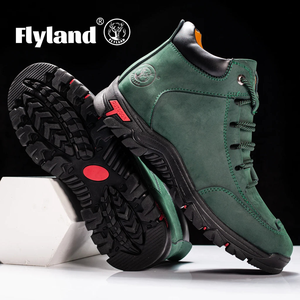 Men's Cowhide Leather Chukka Boots