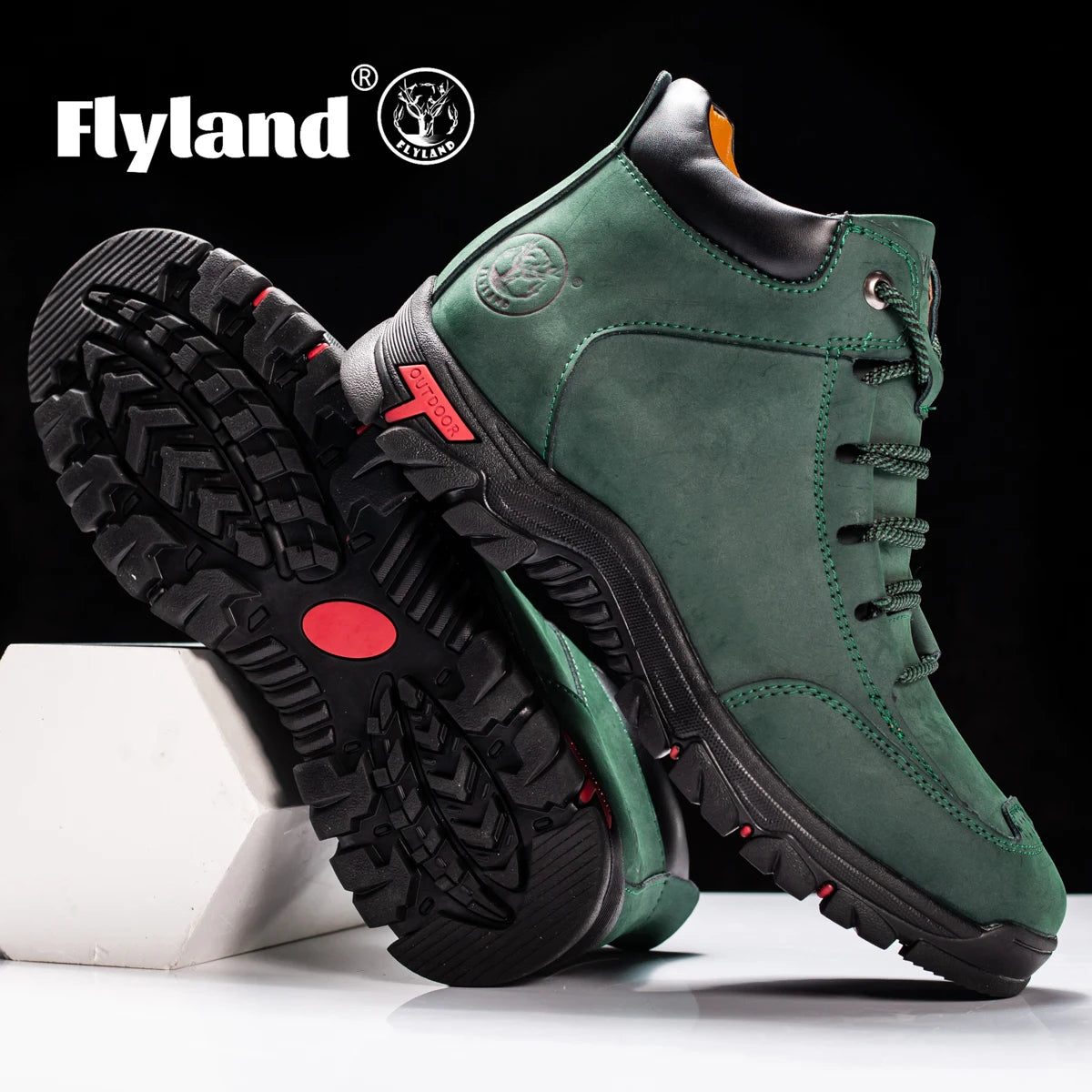 Men's Cowhide Leather Chukka Boots
