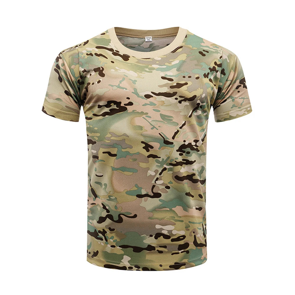 Men's Oversized Camouflage T-Shirt