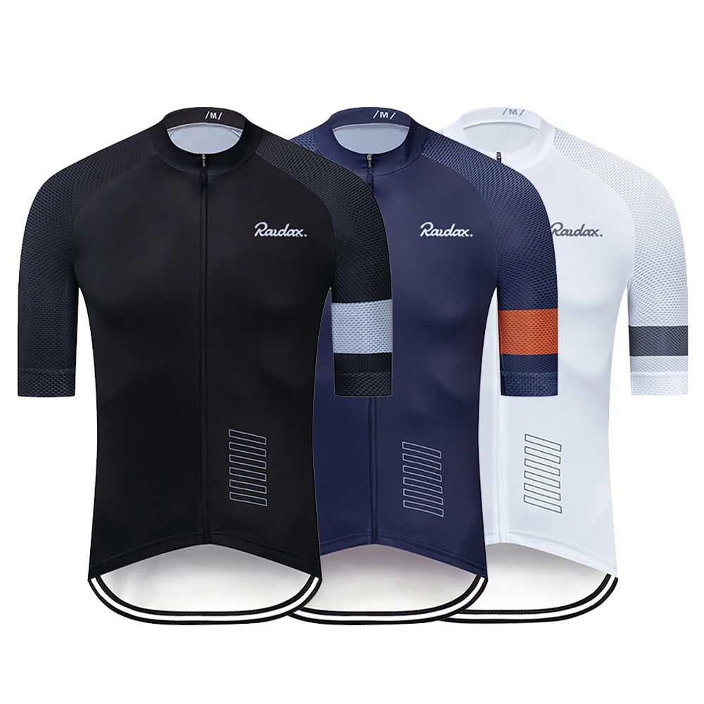 Men's Classic Black Cycling Jersey