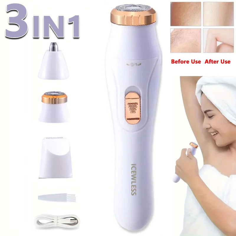 Waterproof Electric Body Hair Trimmer