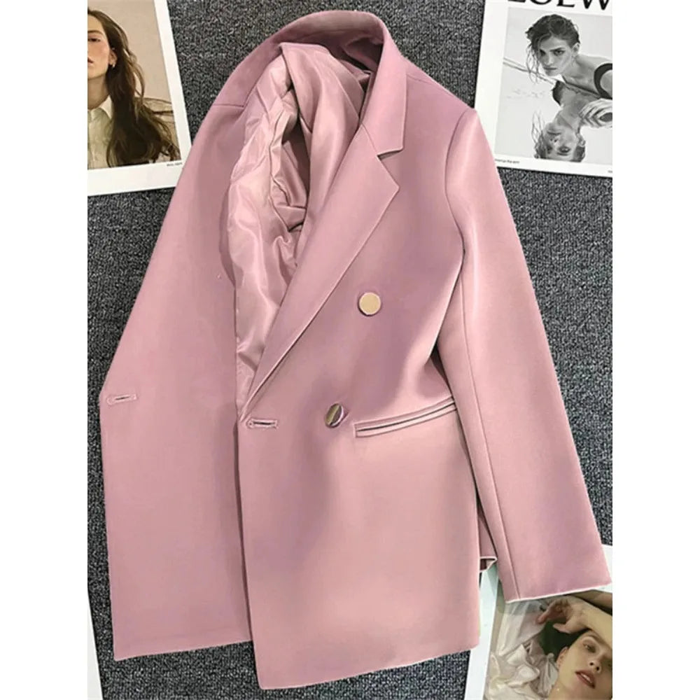 Women's Double-Breasted Blazer