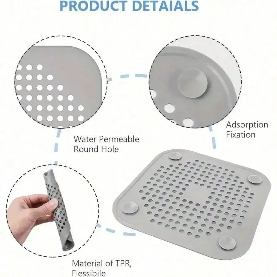 Silicone Hair Catcher with Suction Cup - alternate view