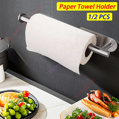 Adhesive Paper Towel Holder