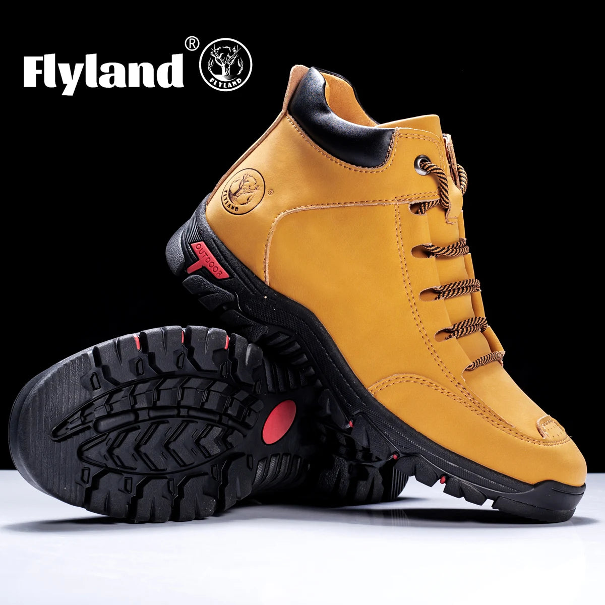 Men's Cowhide Leather Chukka Boots - alternate view