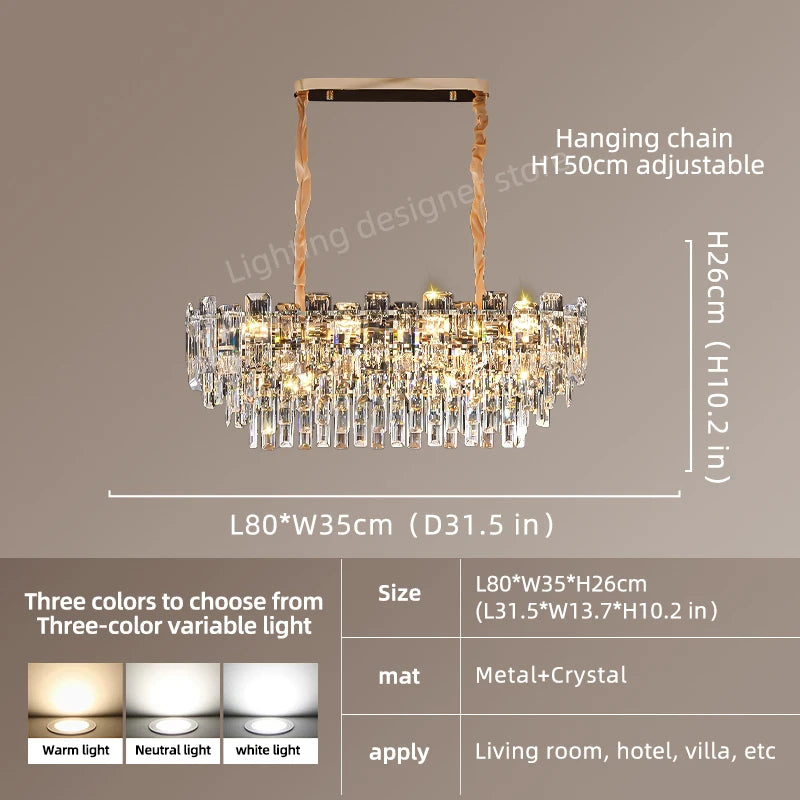 Loft Crystal Pendant Chandelier