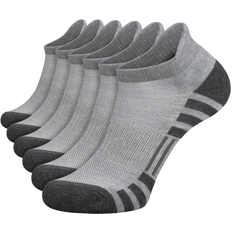 Men's Breathable Mesh Low-Cut Socks (12-Pack)