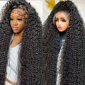 HD Lace Frontal Wig, Brazilian Deep Wave Curly