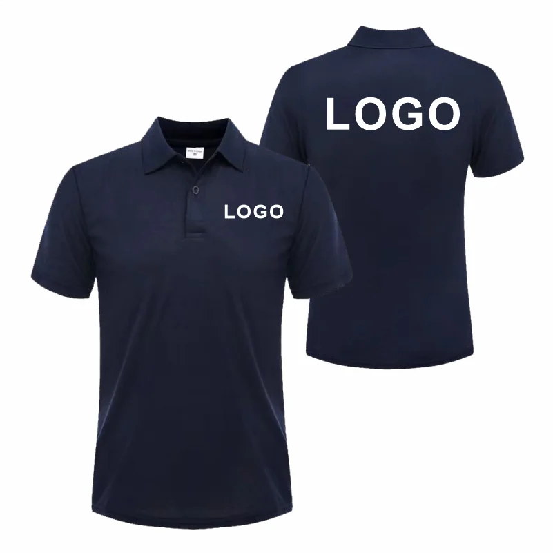 Custom Logo Breathable Polo Shirt