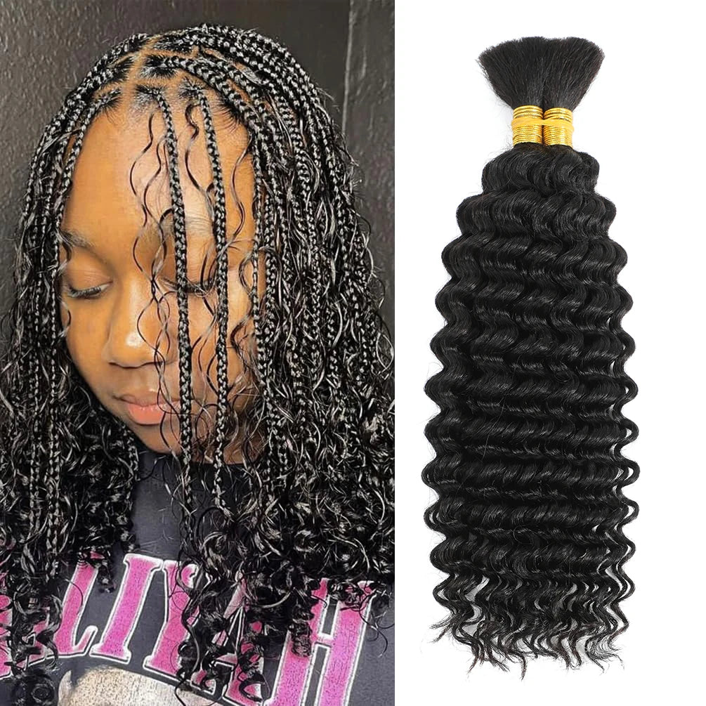 Bulk Human Braiding Hair for Boho Braids