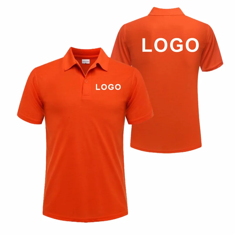 Custom Logo Breathable Polo Shirt