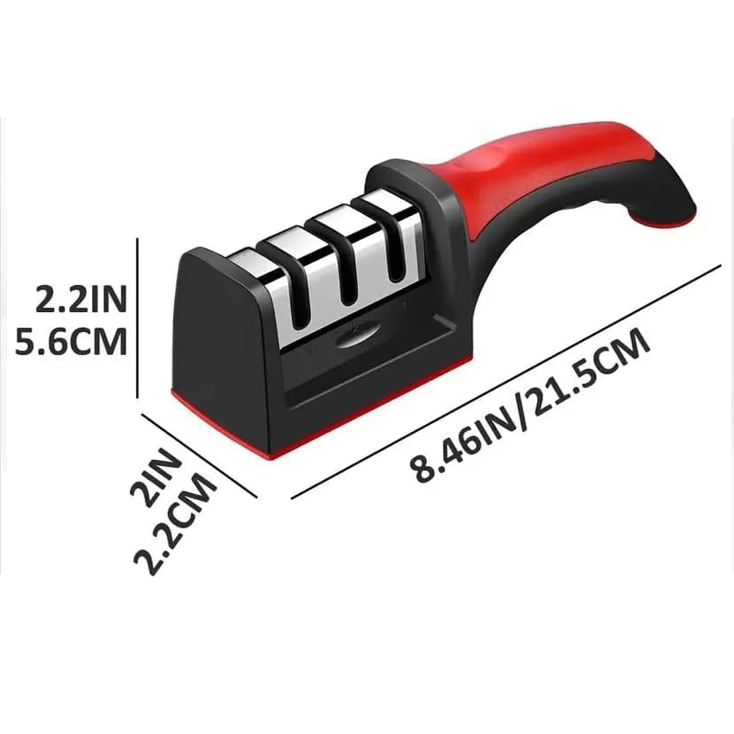 3-Segment Ceramic Knife Sharpener