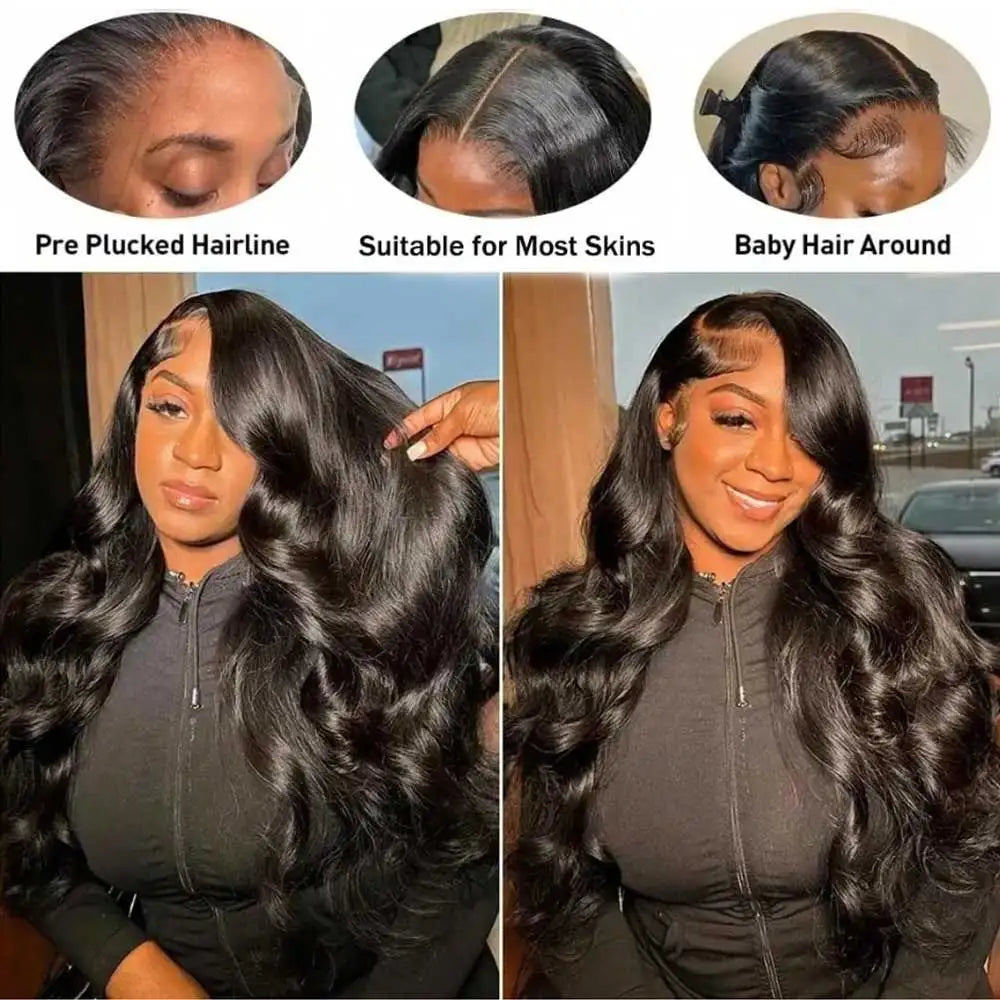 40-42 Inch Body Wave HD Lace Wig