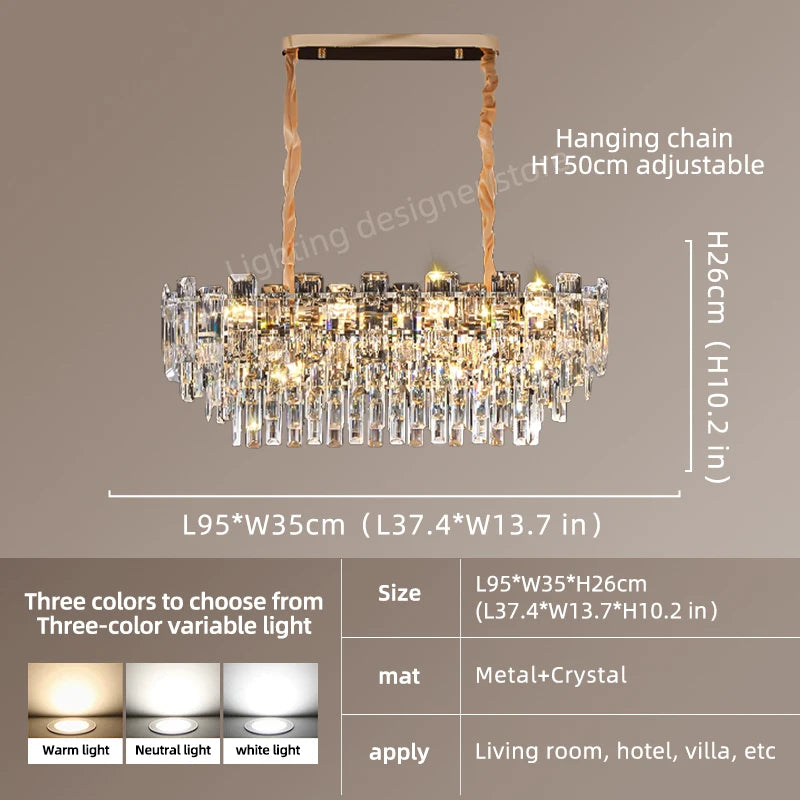 Loft Crystal Pendant Chandelier