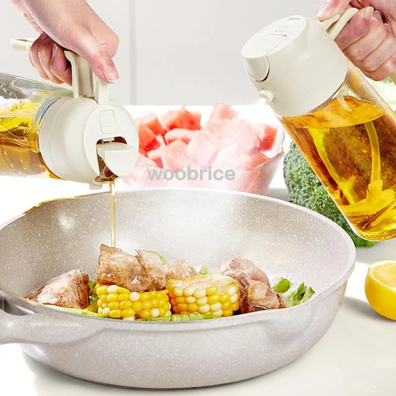2-in-1 Kitchen Oil Sprayer & Brush - detail view