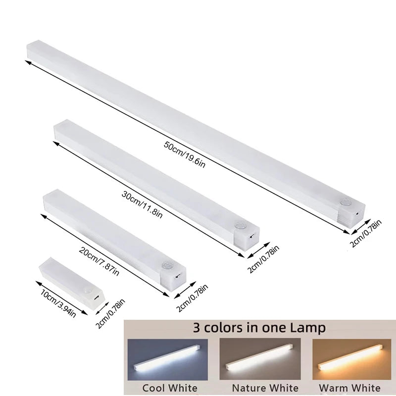 Motion Sensor Wireless LED Bar Light