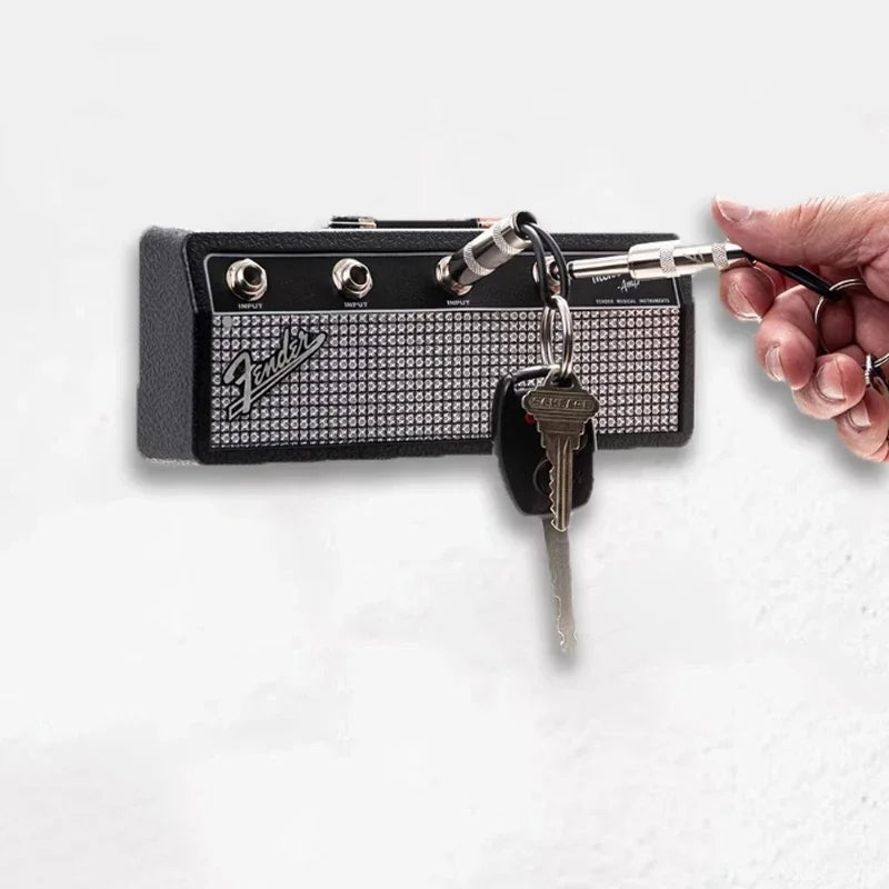 Retro Amp-Style Wall Key Holder