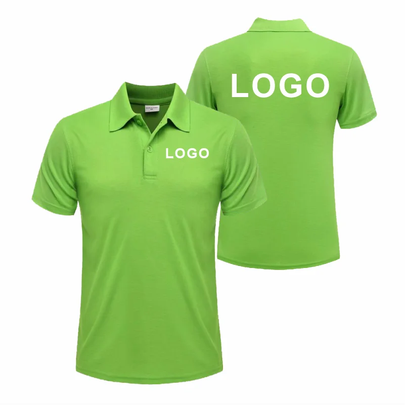 Custom Logo Breathable Polo Shirt