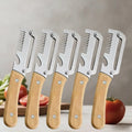 Wooden Handle Vegetable Peeler