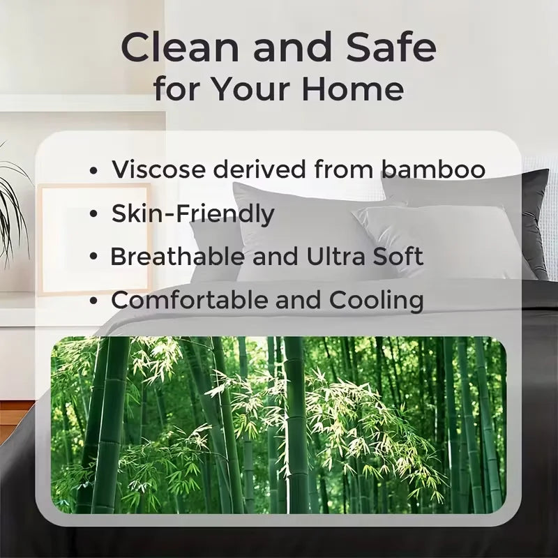 Bamboo Cooling Queen Sheet Set