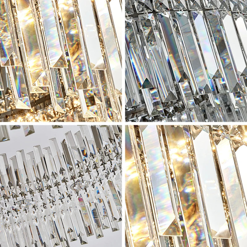 Round Crystal Ceiling Lamp