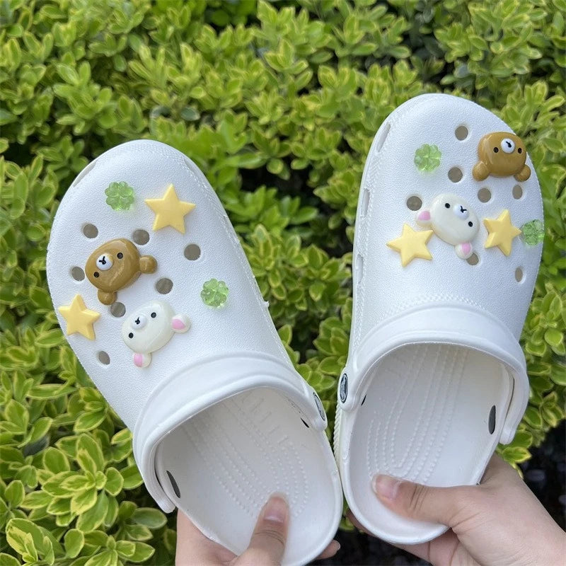 Bear & Star Removable Shoe Charms (10-Pack) - alternate view