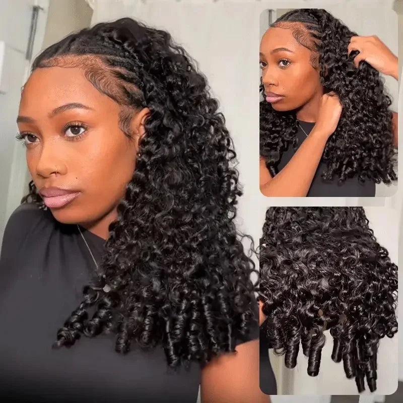 13x4/13x6 HD Lace Frontal Wig – Burmese Curly Human Hair, up to 40"
