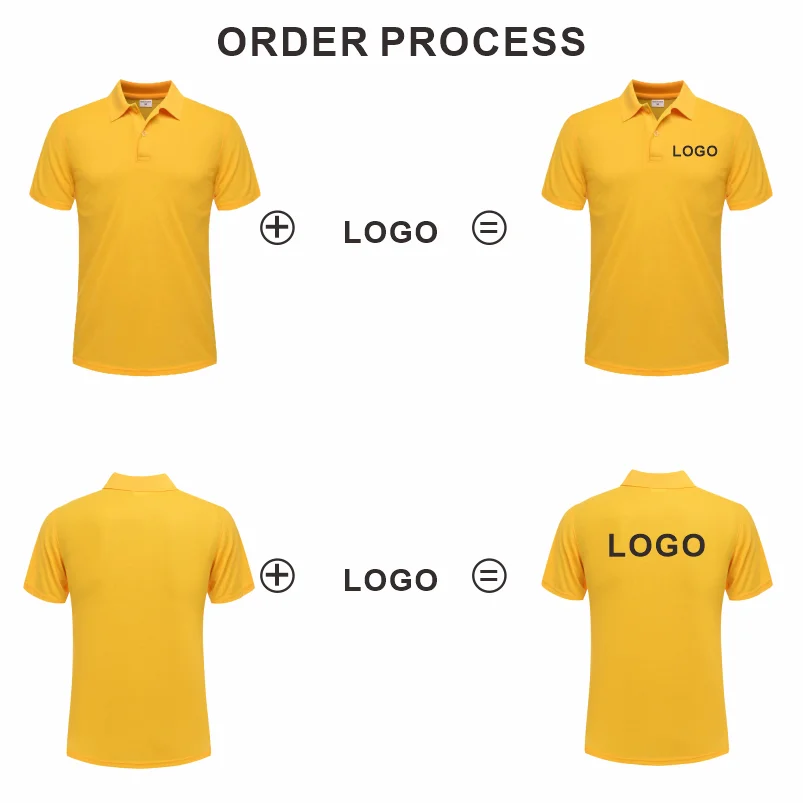 Custom Logo Breathable Polo Shirt