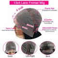 13x6/13x4 HD Lace Front Wig – Chocolate Brown Body Wave Human Hair, 200% Density, up to 46"