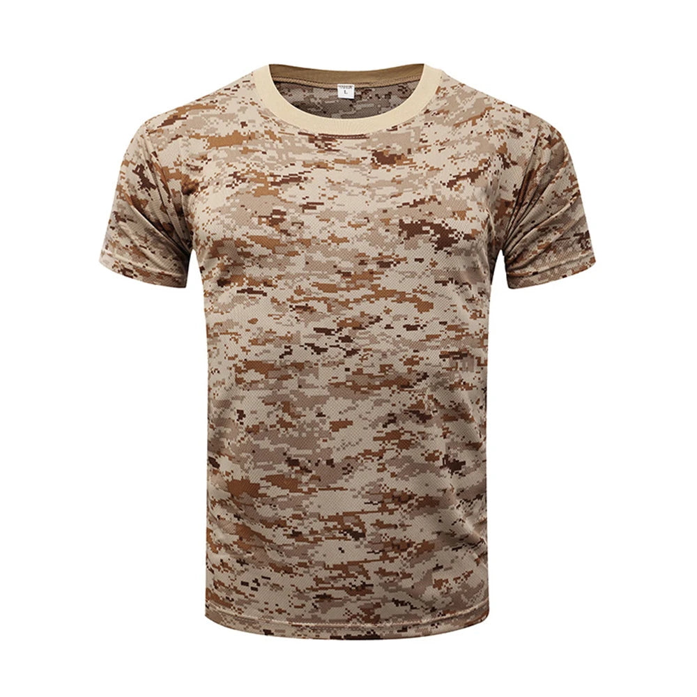 Men's Oversized Camouflage T-Shirt