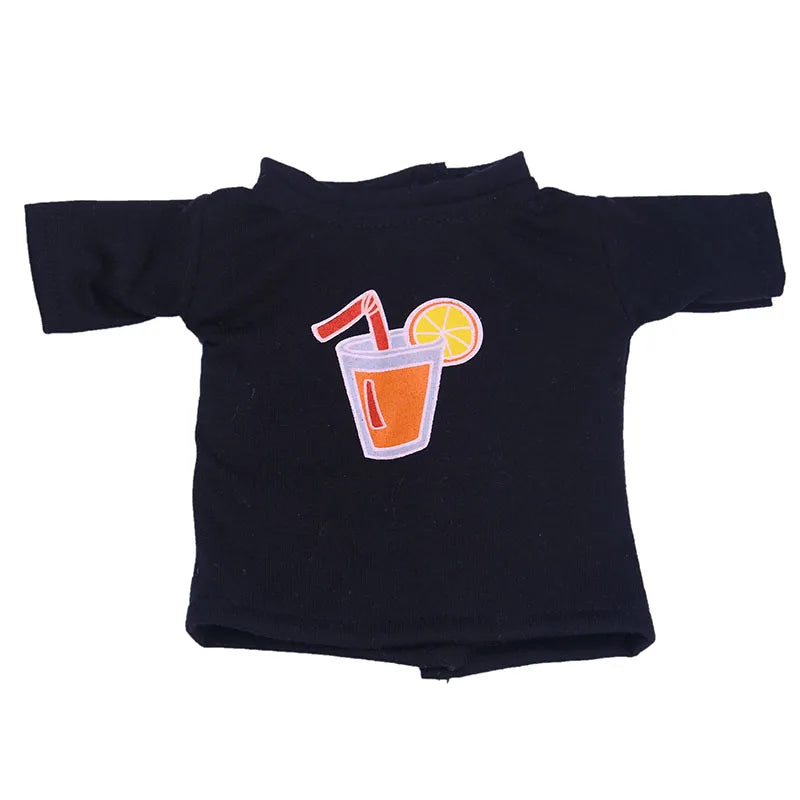 Doll T-Shirt Clothes for 16-18 Inch Dolls