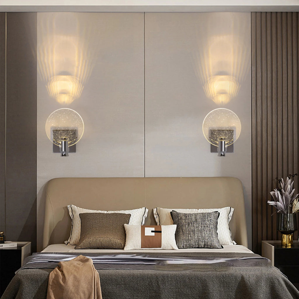 Crystal LED Wall Lamp