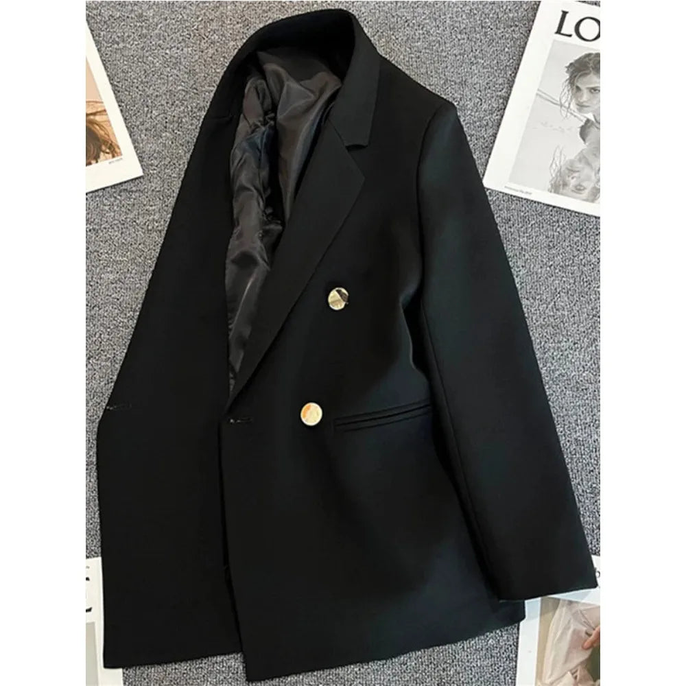 Women's Double-Breasted Blazer - detail view