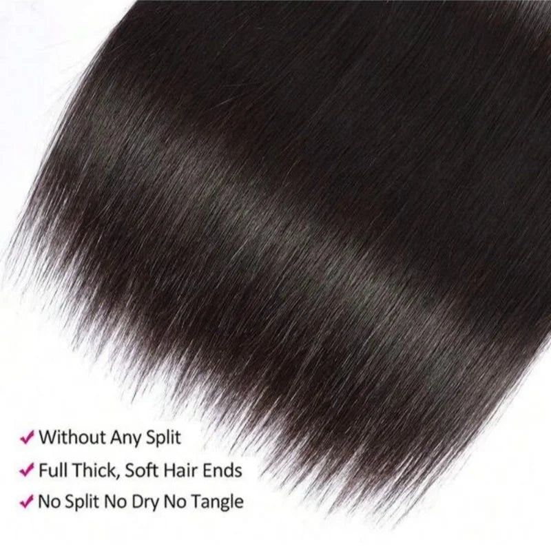 40-42 Inch Long Straight Human Hair Bundles