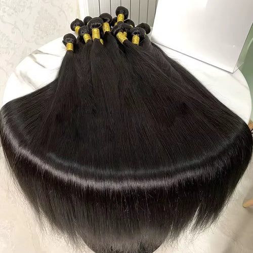32-Inch Brazilian Straight Human Hair Bundles