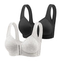 Seamless Front-Closure Push-Up Bra