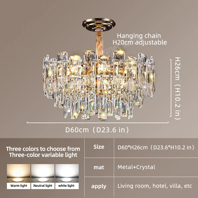 Loft Crystal Pendant Chandelier