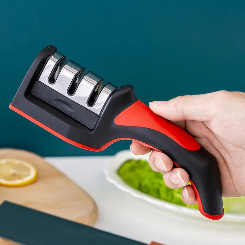 3-Segment Ceramic Knife Sharpener - detail view