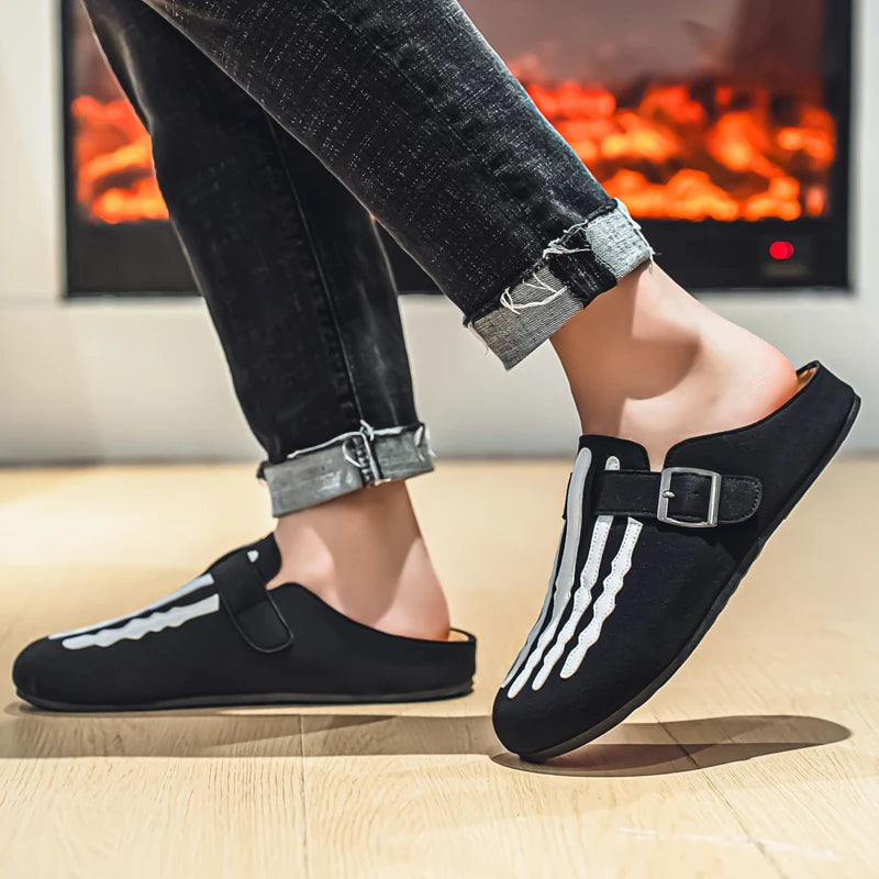 Men's Casual Half Slippers