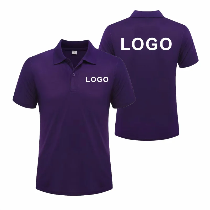 Custom Logo Breathable Polo Shirt